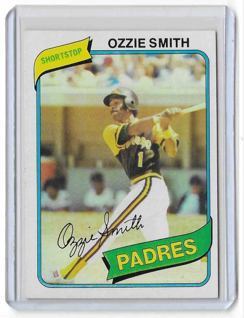 1980 Topps 393 Ozzie Smith